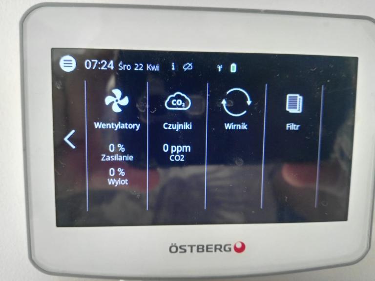 Sterownik wentylacji